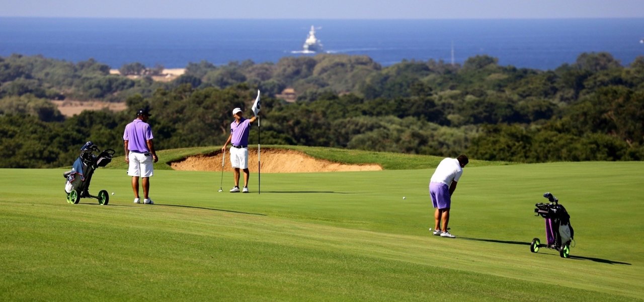 Exclusive golf course at Domaine de Murtoli